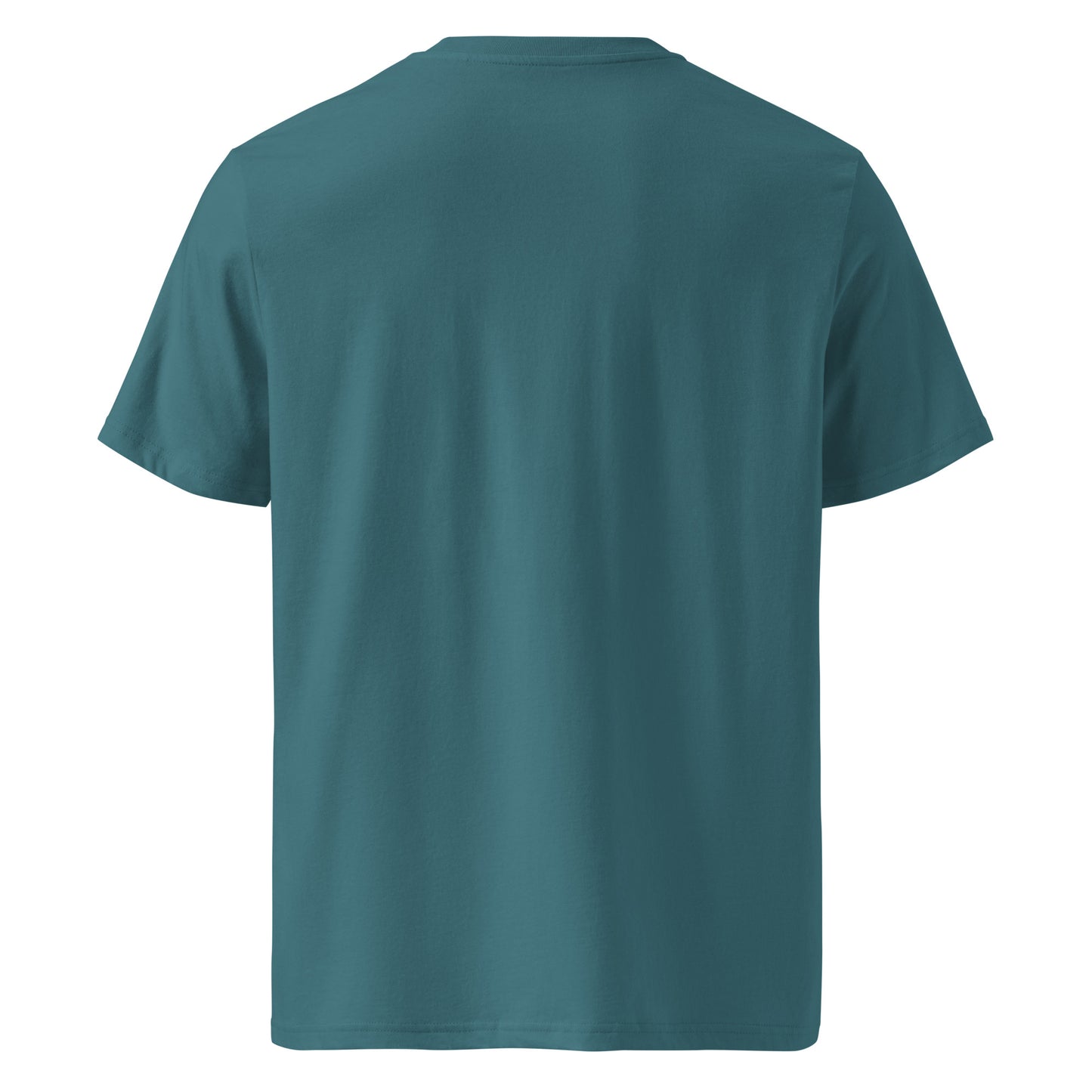 VALUE Tee in Ocean Blue - Back View