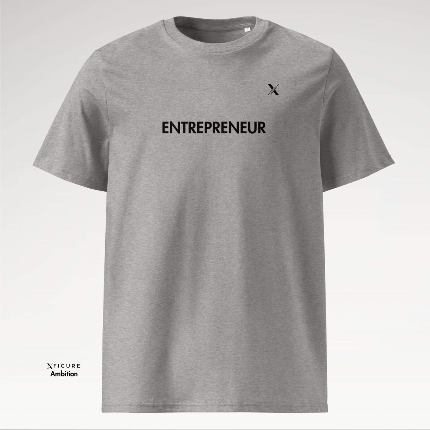 Visionary Entrepreneur T-shirt in Heather Grey Insight - Unisex Ambition Wear