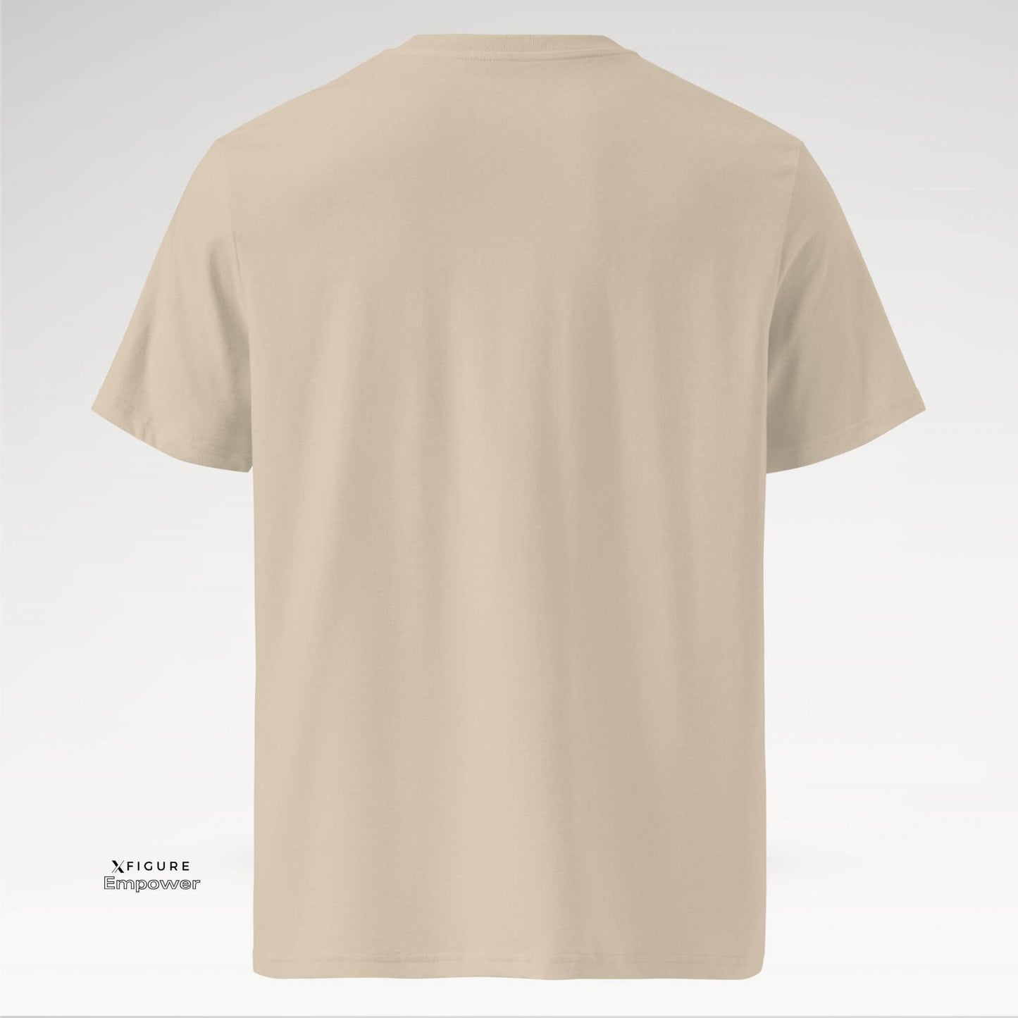 Xfigure Manifestation BE-DO-HAVE Tee in Desert Dust Abundance - Bold Unisex Statement Shirt back