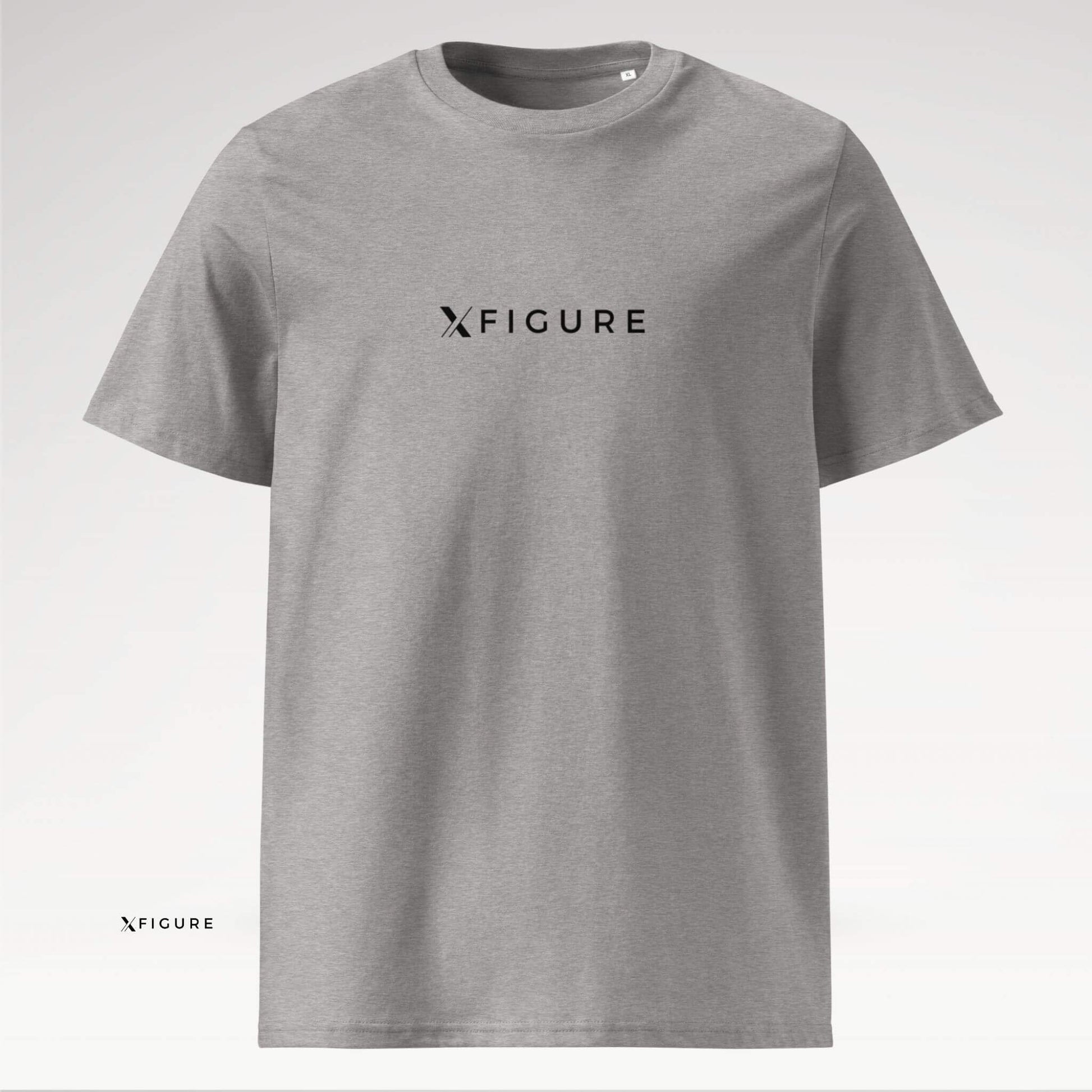ICONIC XFIGURE Tee - Heather Grey Elevate Front View
