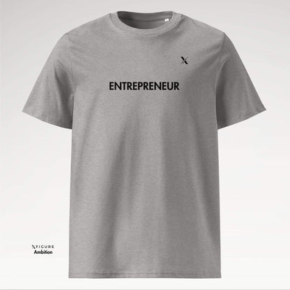 Visionary Entrepreneur T-shirt in Heather Grey Insight - Unisex Ambition Wear