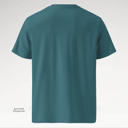Xfigure Determination I WILL Tee in Stargazer Ambition - Bold Unisex Statement Shirt back