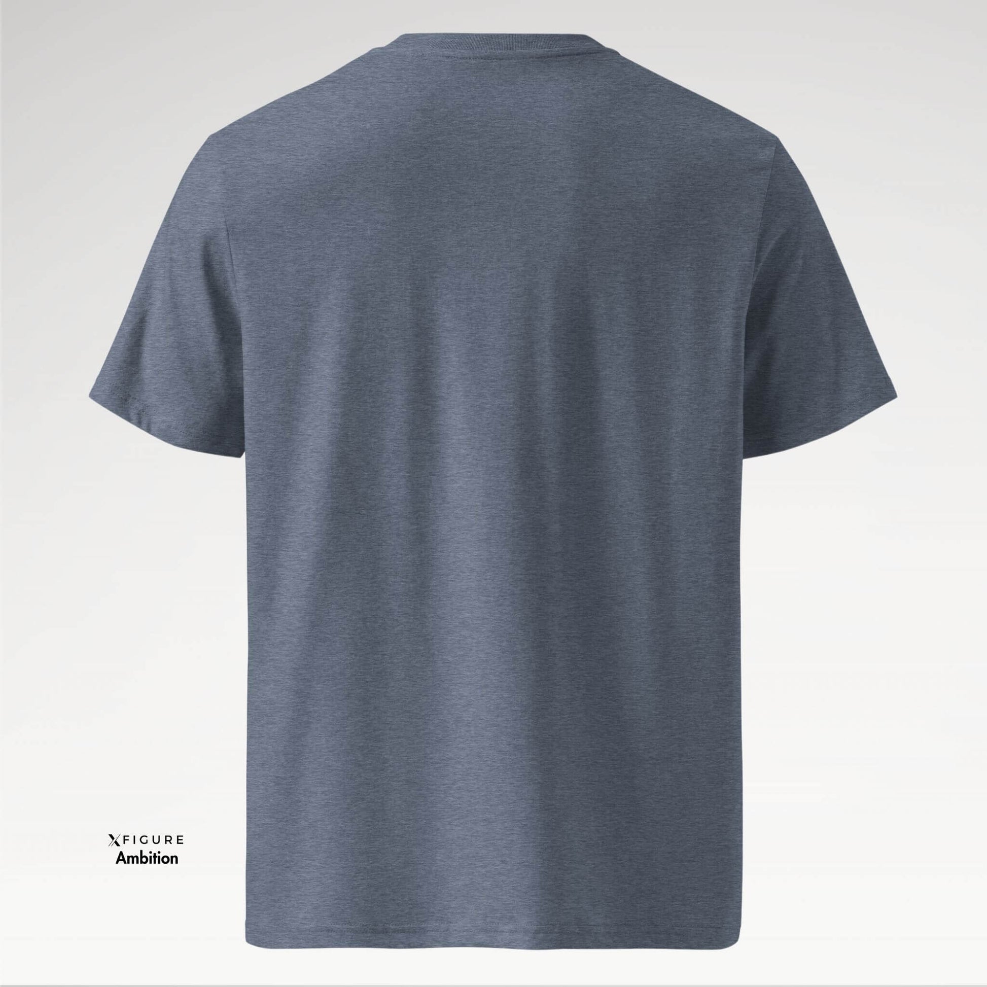 Life Coach T-shirt Purpose in Journey Blue - Back View