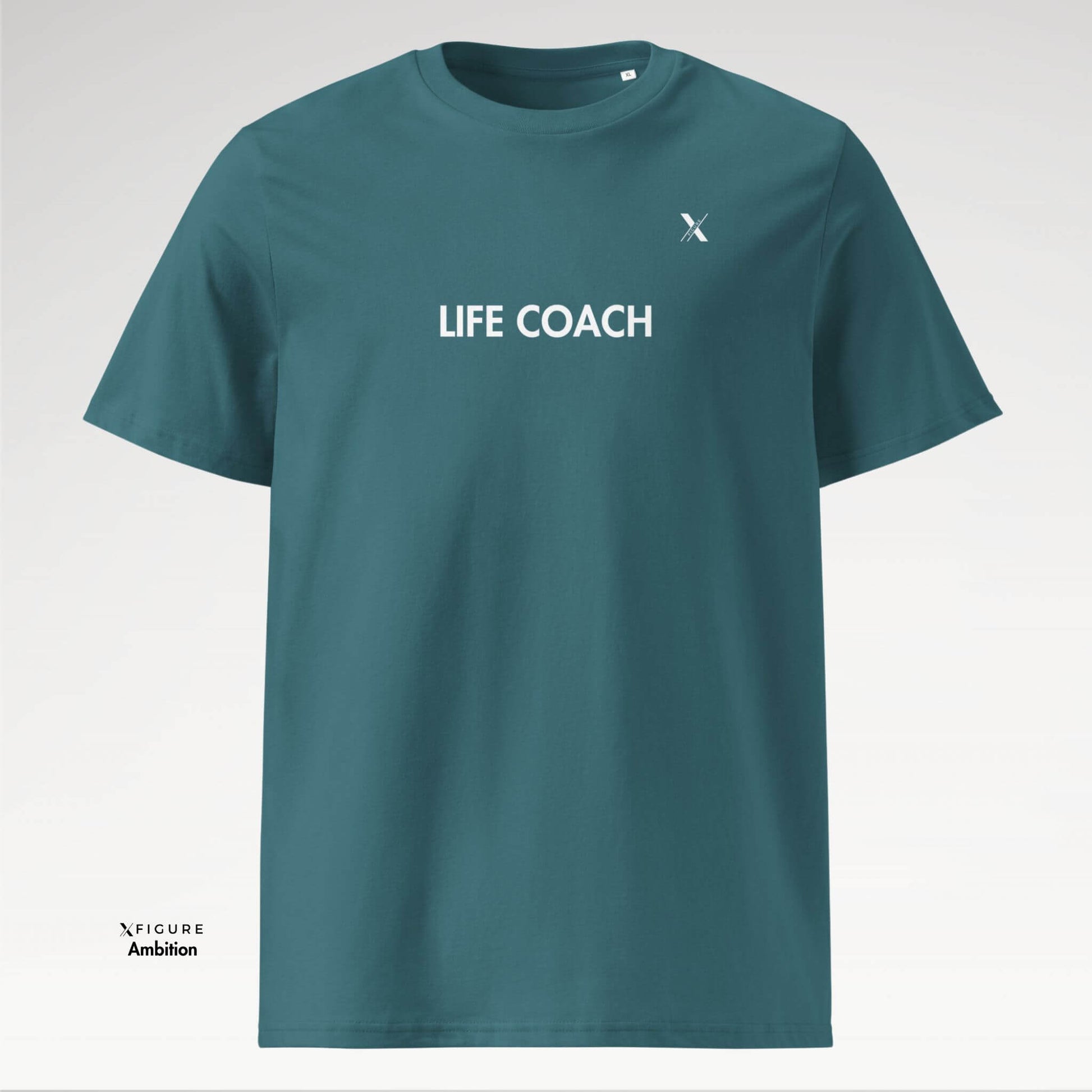 Life Coach T-shirt Purpose in Stargazer Vision - Front View