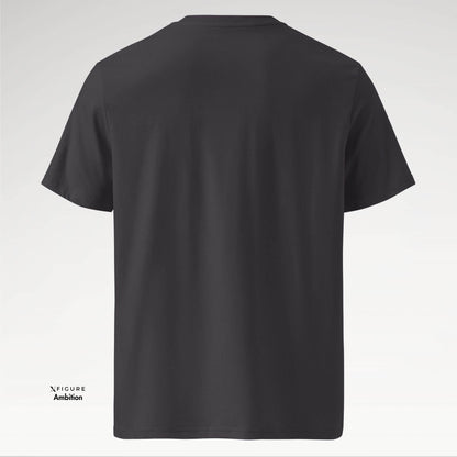 Back view of Champion Trainer tee in anthracite color