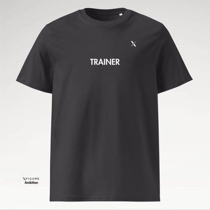 Front view of Champion Trainer tee in anthracite color