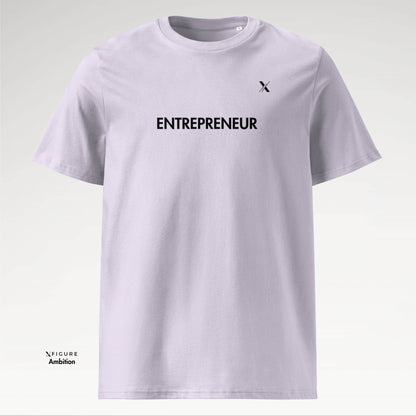 Visionary Entrepreneur T-shirt in Lavender Perspective - Unisex Empowerment Apparel