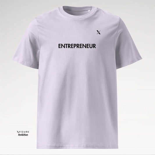 Visionary Entrepreneur T-shirt in Lavender Perspective - Unisex Empowerment Apparel