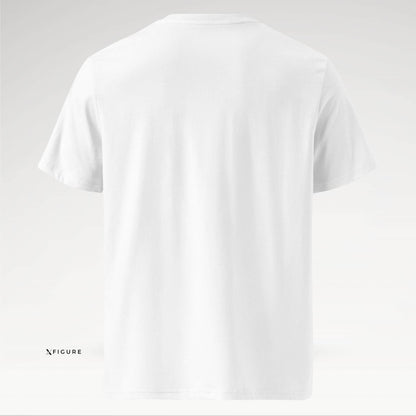Back View of limitless XFIGURE Tee in Prestige White